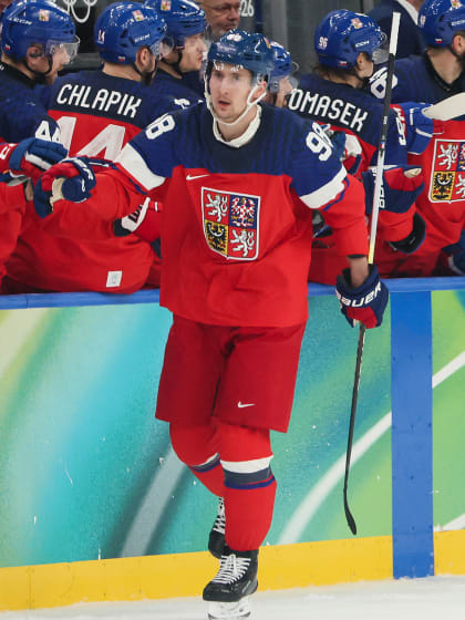 Martin Necas powers Team Czechia into Olympic quarterfinals