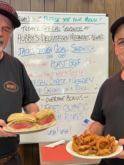 Local New Jersey deli serving Jacks Golden Goal Sandwich