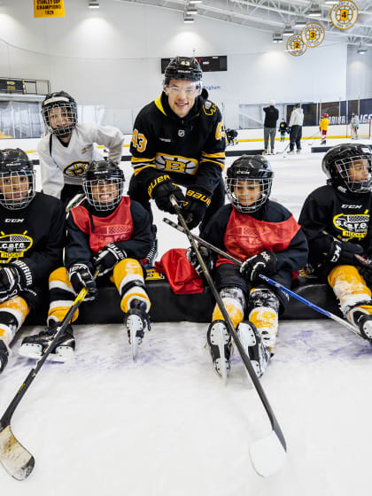 Color of Hockey Bruins Jordan Harris mentorship progam inspiring Boston kids