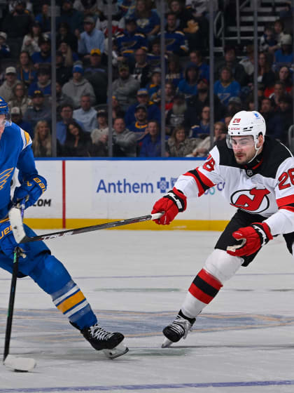 Timo Meier von den New Jersey Devils hat seine Olympiaform konserviert