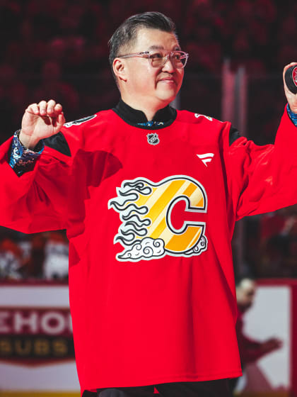 Color of Hockey: Calgary Flames TV Chinese building fanbase