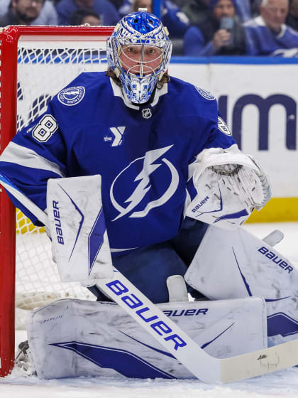 Trophy Tracker Lightning Vasilevskiy in lead for Vezina as best NHL goalie 2025-26
