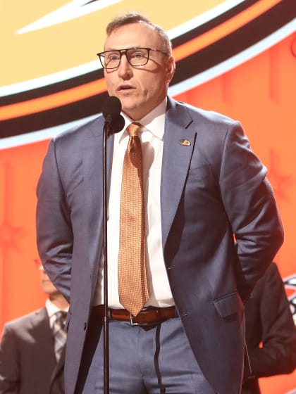 Anaheim Ducks general manager Pat Verbeek discusses John Carlson trade playoffs