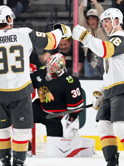 Chicago Blackhawks Vegas Golden Knights game recap March 14 2026