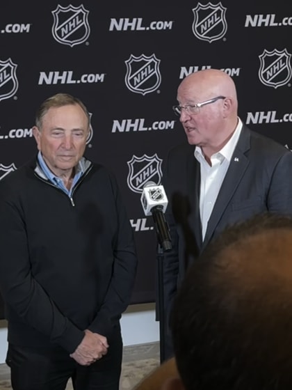 Olympics buzz fueling tight races for NHL Stanley Cup Playoffs Commissioner Bettman says