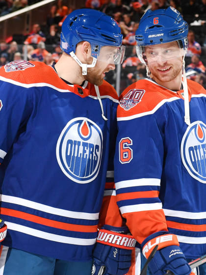 Leon Draisaitl gratuliert ehemaligen Teamkollegen Adam Larsson