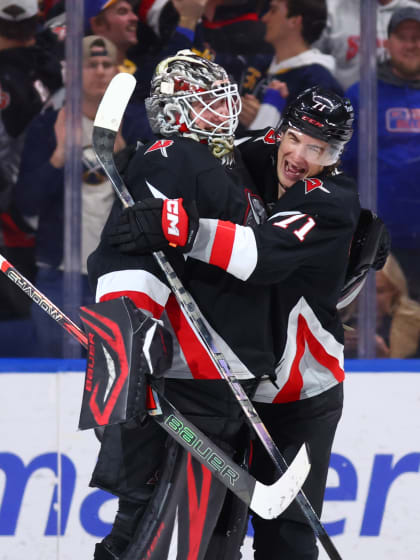 Luukkonen ottelun ykköstähti Sabresin maalilla