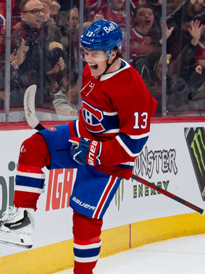 Jack Hughes super happy to see Cole Caufield nearing 50 goals