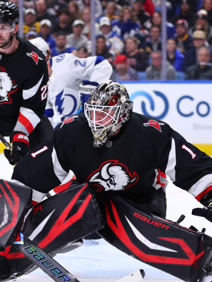 Luukkonen torjui Sabresille tärkeän voiton