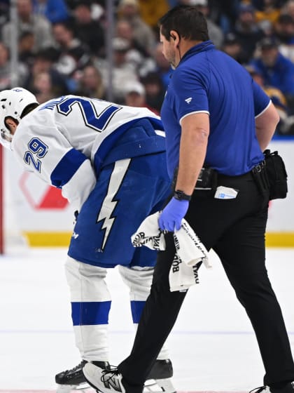 Holmberg utgick när Lightnings förlorade