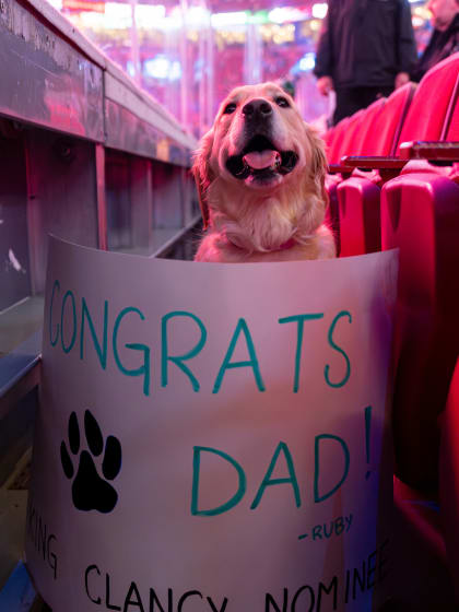 Ruby Suzuki at the Habs game