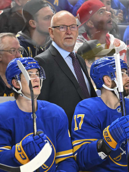 Jack Adams Award Trophy Tracker Lindy Ruff of Sabres pick for coach of year