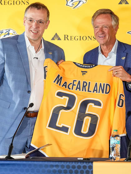 Nashville likely to depend on NHL draft to improve says new GM Chris MacFarland