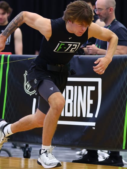 Gavin McKenna among top performers in fitness testing at NHL Scouting Combine