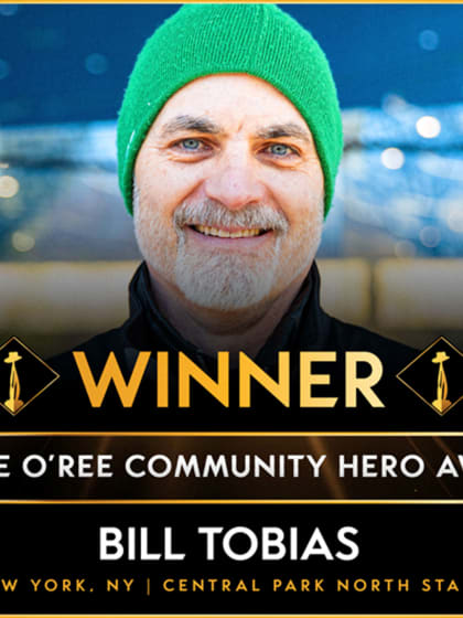 Bill Tobias Willie O’Ree Community Hero Award USA winner