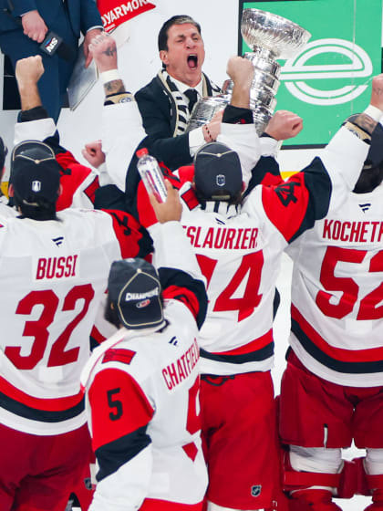 BrindAmour Carolina Hurricanes savor breakthrough Stanley Cup win after 20 year wait