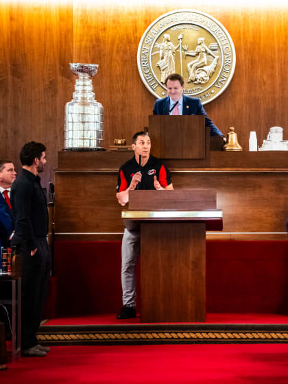 Gallery: Canes Honored At NC Legislative Building
