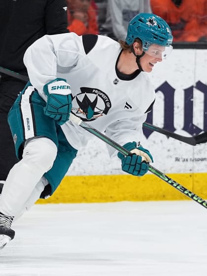 Första ispasset i San Jose Sharks tröja avklarat för Ivar Stenberg