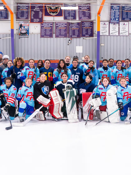 Color of Hockey Puerto Rico Ice Hockey first womens national program training camp