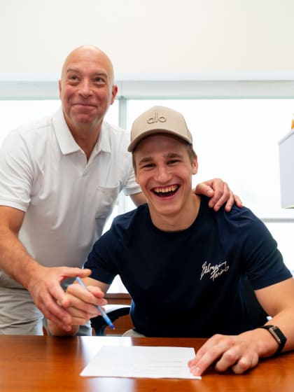 Signing day for Ivan Demidov