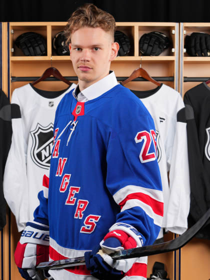 Alberts Smits leaving strong impression with New York Rangers