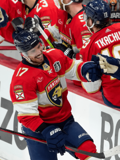 Evan Rodrigues steps up again for Florida Panthers in Game 2