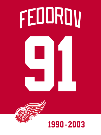 DET Retired Numbers 91