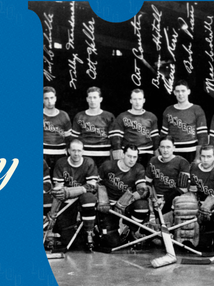 Point Taken – The Longest Point Streak in Rangers History