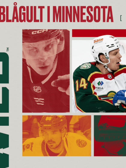 Minnesota Wild spelarblogg februari: Joel Eriksson Ek