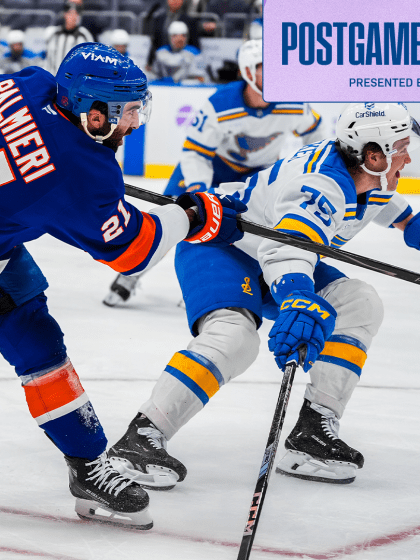UBS Postgame Photos: Blues 2, Islanders 1