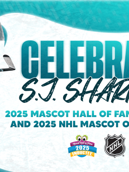 Sharks to celebrate team mascot S.J. Sharkie with special theme night on Dec. 1 