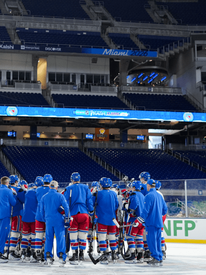 Welcome to Miami: Rangers Set for the Winter Classic 