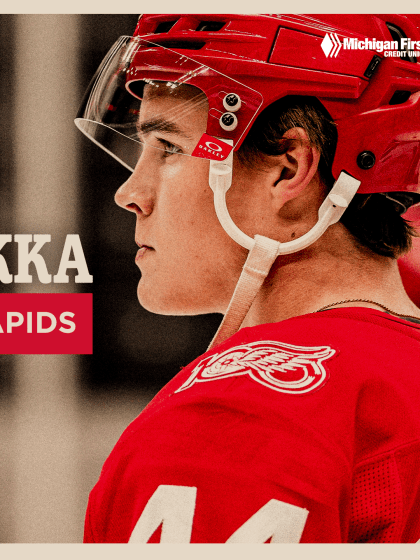 Red Wings assign Axel Sandin-Pellikka to Grand Rapids