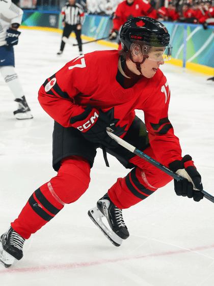 NHL edge stats macklin celebrini canada olympics 2026