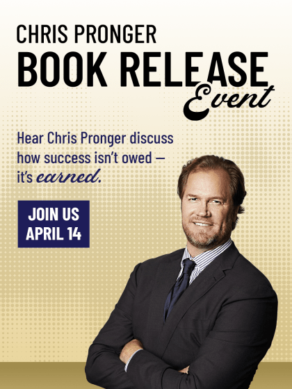 Pronger Book Event vertical