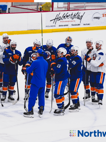 PHOTOS: Islanders Practice Oct. 24, 2025