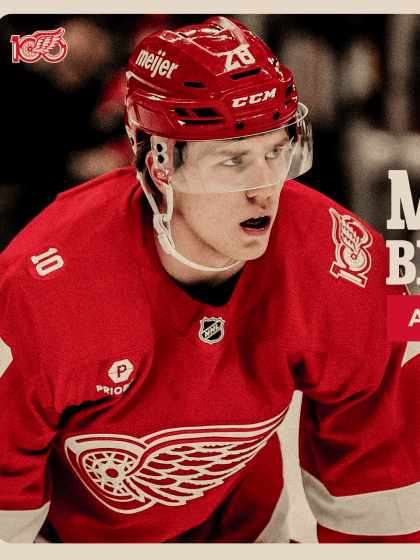 Red Wings assign Michael Brandsegg-Nygård to Grand Rapids