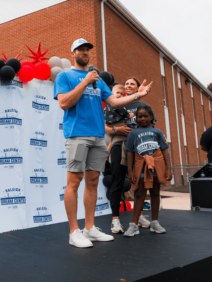 The Slavin Family & Carolina Hurricanes Foundation at Raleigh Dream Center's Back2School Bash