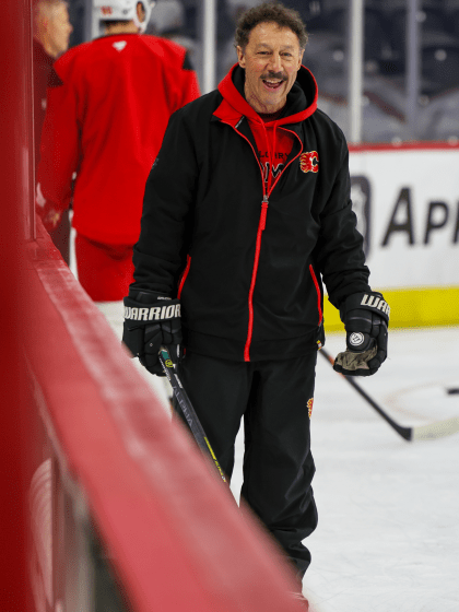 Photo Gallery - Guy Gaudreau At Morning Skate 04.03.25