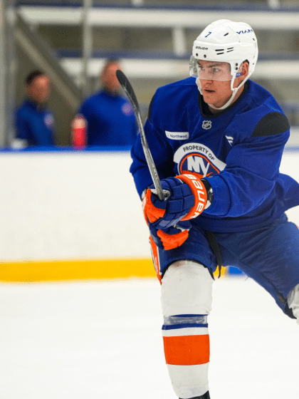 PHOTOS: Isles Practice in Edmonton