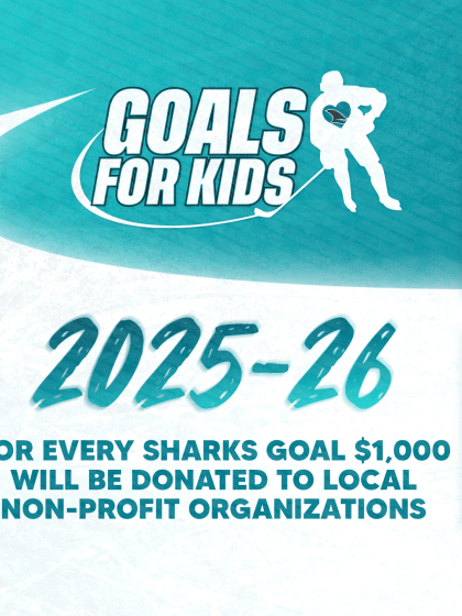 Sharks Foundation launches 12th season of Goals for Kids program