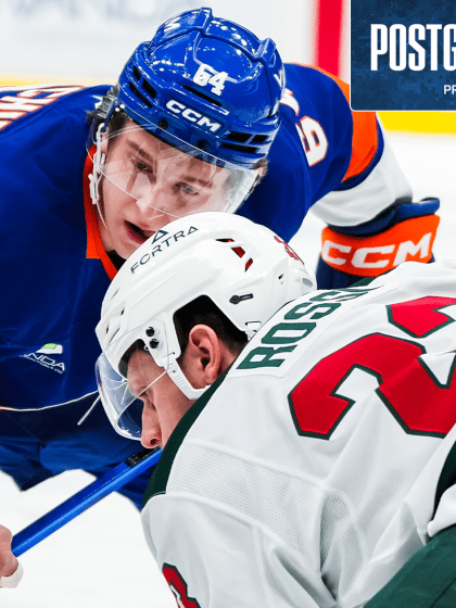 UBS Postgame Photos: Wild 5, Islanders 2