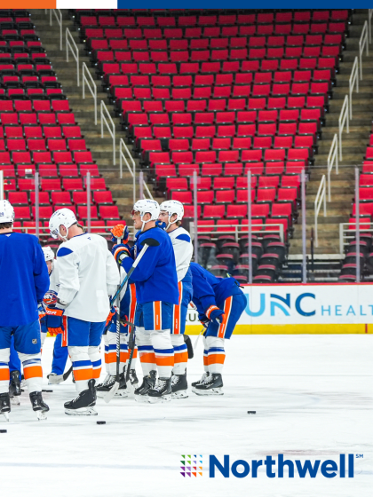 PHOTOS: Islanders Morning Skate in Raleigh