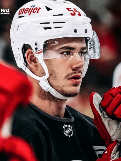 Red Wings sign William Wallinder to two-year, two-way contract extension