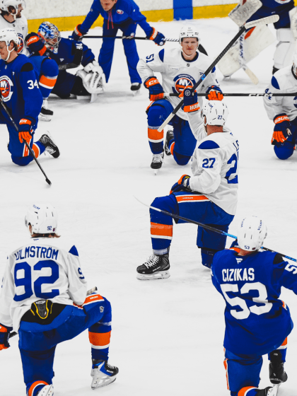 PHOTOS: Islanders Practice Mar. 16, 2026