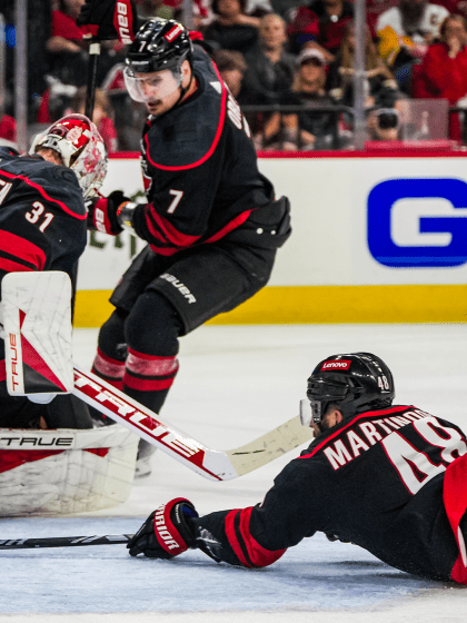 Jordan Martinook cannot save Hurricanes from elimination
