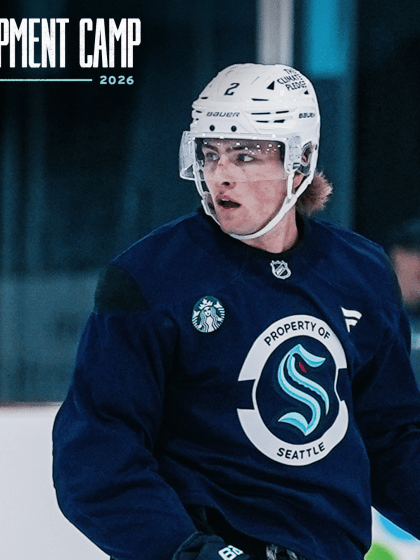 Finn Kearns Seattle Kraken Draft Pick Development Camp