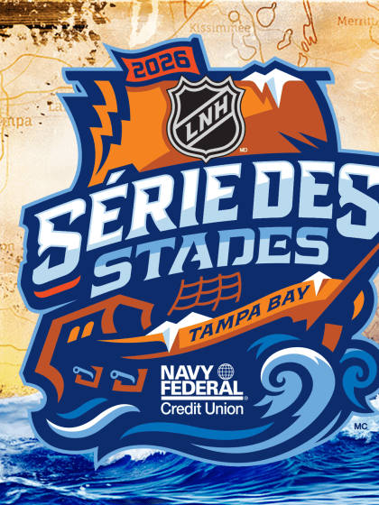 LNH Lightning dévoilent logo Série des stades 2026