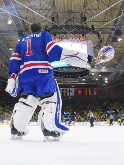 Red Wings goalie prospect Trey Augustine relishes gold-medal experience with United States at 2024 World Juniors