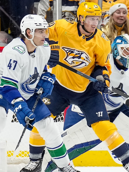 Nashville Predators want to push forecheck against Vancouver Canucks in Game 3